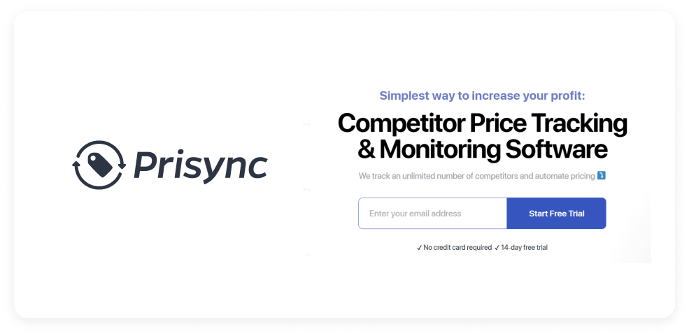Prisync - AI dynamic pricing tool for Shopify stores