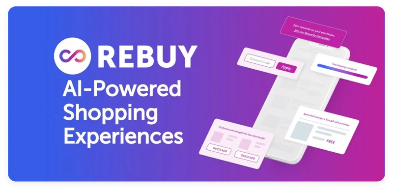 Rebuy - AI upsells tool for Shopify stores
