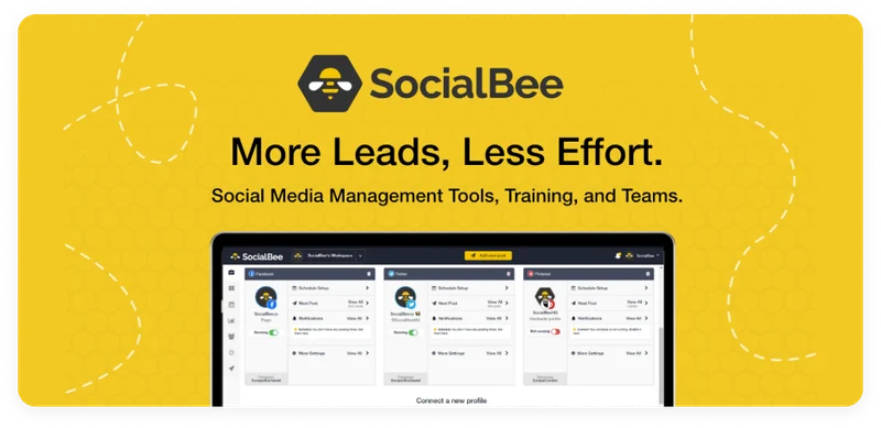 SocialBee - AI social automation tool for Shopify stores